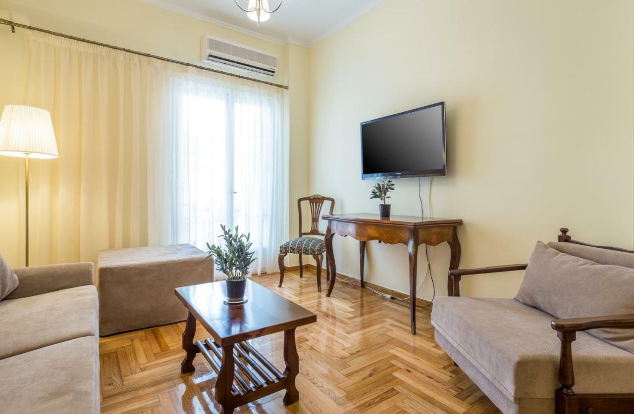 Chic Flat In Kolonaki Next To American Embassy Athena Bagian luar foto