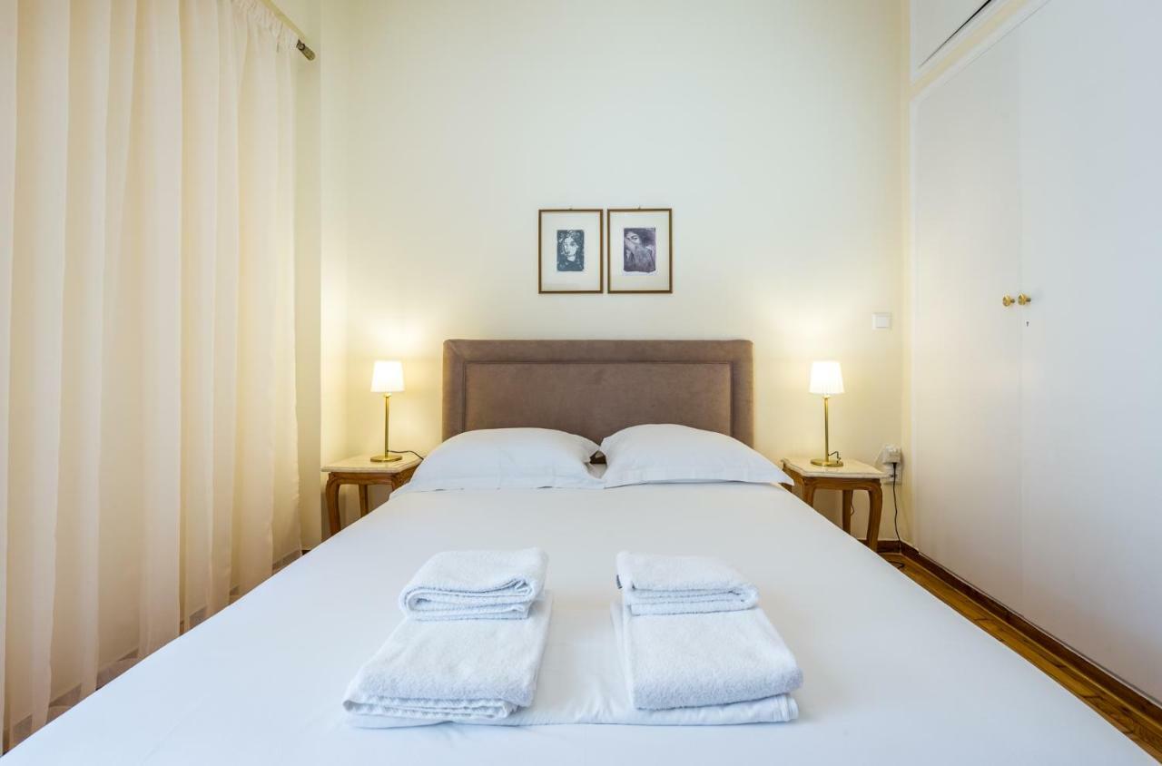 Chic Flat In Kolonaki Next To American Embassy Athena Bagian luar foto