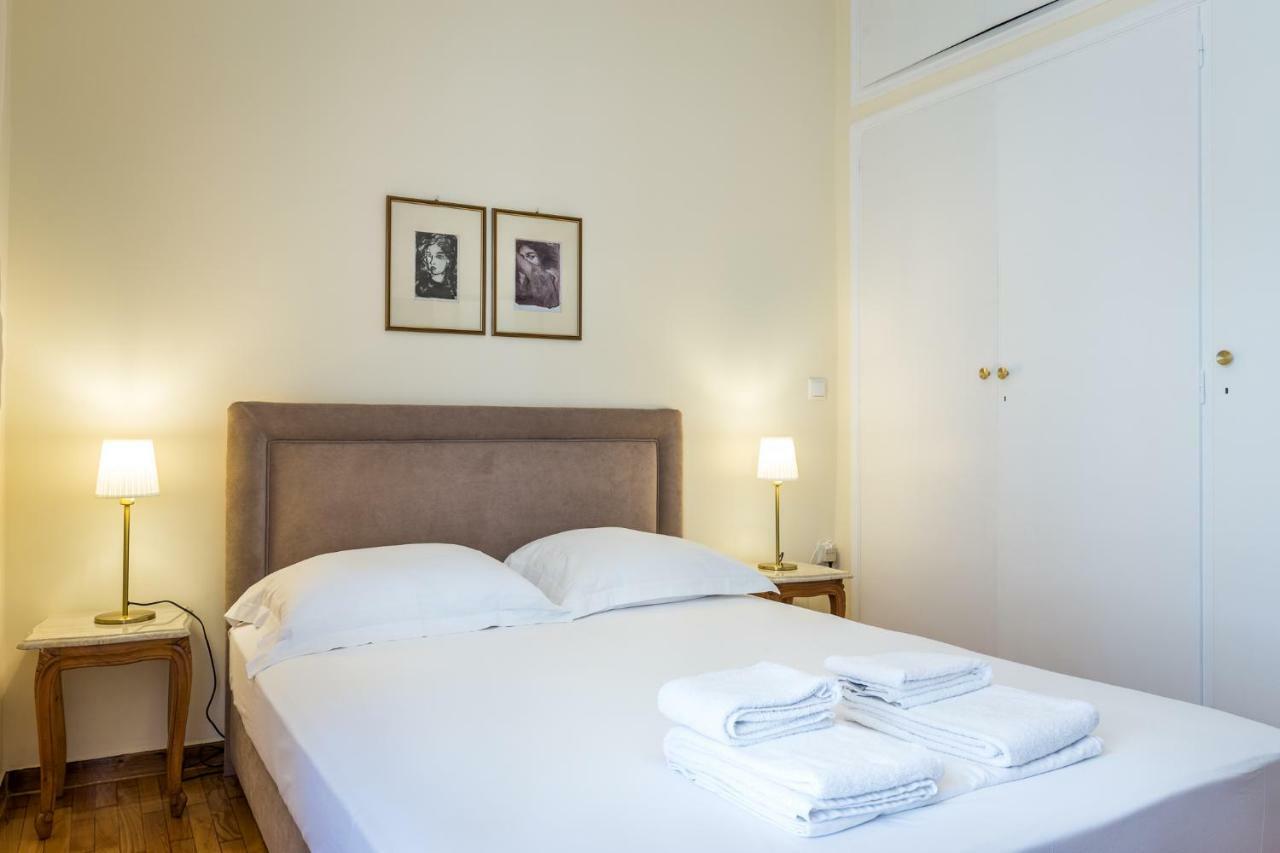 Chic Flat In Kolonaki Next To American Embassy Athena Bagian luar foto